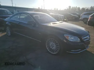 2012 Mercedes-Benz CL-Class CL 550 with VIN WDDEJ9EB9CA029017, listed as a Copart auction lot 88424885 with 102,267 mi miles and Salvage Title. Bid and sale history available at carsss.com. Image 4.