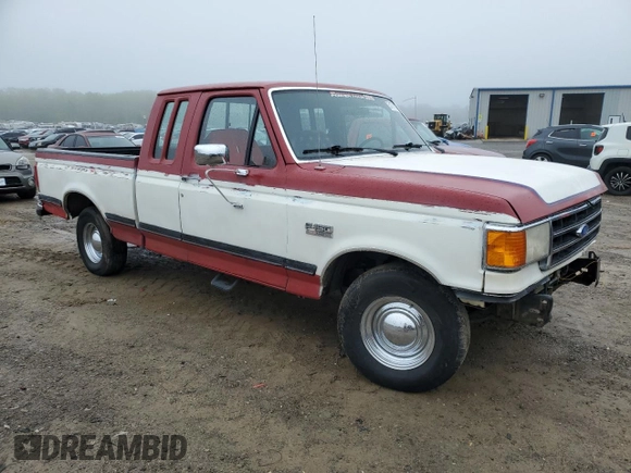 1990 Ford F-150 with VIN 1FTEX15N5LKB16198, listed as a Copart auction lot 52635485 with 33,433 mi miles and Salvage Title. Bid and sale history available at carsss.com. Image 4.