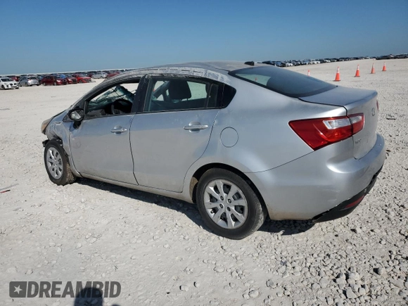2014 Kia Rio LX with VIN KNADM4A30E6329515, listed as a Copart auction lot 52415295 with 231,991 mi miles and Salvage Title. Bid and sale history available at DreamBid. Image 2.