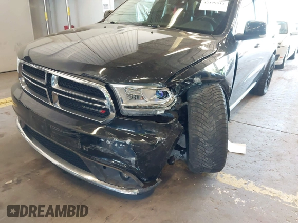 2016 Dodge Durango Limited with VIN 1C4RDJDG5GC433329, listed as a IAAI auction lot 42179512 with 153,648 mi miles and . Bid and sale history available at DreamBid. Image 6.
