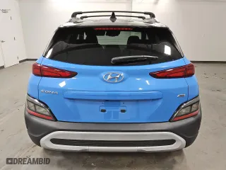 2022 Hyundai Kona SEL with VIN KM8K6CAB0NU771174, listed as a Copart auction lot 45456695 with 34,120 mi miles and Clean Title. Bid and sale history available at carsss.com. Image 6.