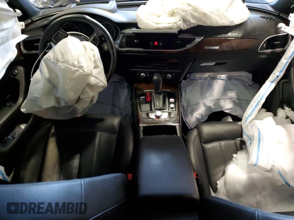 2017 Audi A6 Prestige with VIN WAUH2AFC1HN131258, listed as a Copart auction lot 44967545 with 0 mi miles and Salvage Title. Bid and sale history available at carsss.com. Image 8.