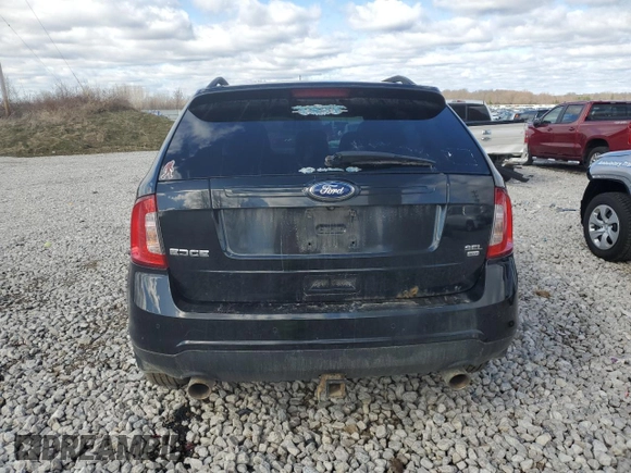 2013 Ford Edge SEL with VIN 2FMDK4JC6DBB07596, listed as a Copart auction lot 50012835 with 225,826 mi miles and Clean Title. Bid and sale history available at carsss.com. Image 6.