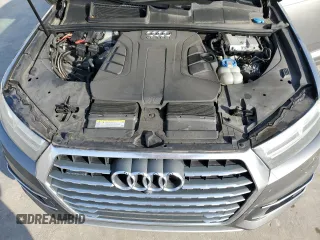 2017 Audi Q7 Premium Plus with VIN WA1LAAF73HD002389, listed as a Copart auction lot 45094155 with 107,686 mi miles and Salvage Title. Bid and sale history available at carsss.com. Image 12.