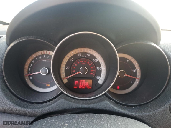 2010 Kia Forte EX with VIN KNAFU4A23A5158940, listed as a Copart auction lot 46787045 with 89,275 mi miles and Salvage Title. Bid and sale history available at carsss.com. Image 9.