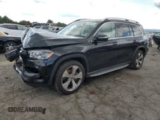 2022 Mercedes-Benz GLS 450 with VIN 4JGFF5KE5NA716162, listed as a Copart auction lot 67067154 with 64,142 mi miles and Salvage Title. Bid and sale history available at DreamBid. Image 1.