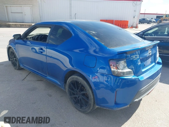 2015 Scion tC with VIN JTKJF5C77F3088828, listed as a IAAI auction lot 41846399 with 203,677 mi miles. Bid and sale history available at carsss.com. Image 3.