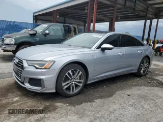 2019 Audi A6 Premium Plus with VIN WAUL2AF29KN056074, listed as a Copart auction lot 63219785 with 89,582 mi miles and Salvage title. Bid and sale history available at DreamBid. Image 1.