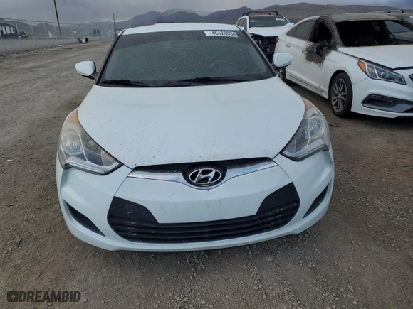 2016 Hyundai Veloster with VIN KMHTC6AD9GU275521, listed as a Copart auction lot 46120034 with 135,740 mi miles and Salvage Title. Bid and sale history available at carsss.com. Image 5.