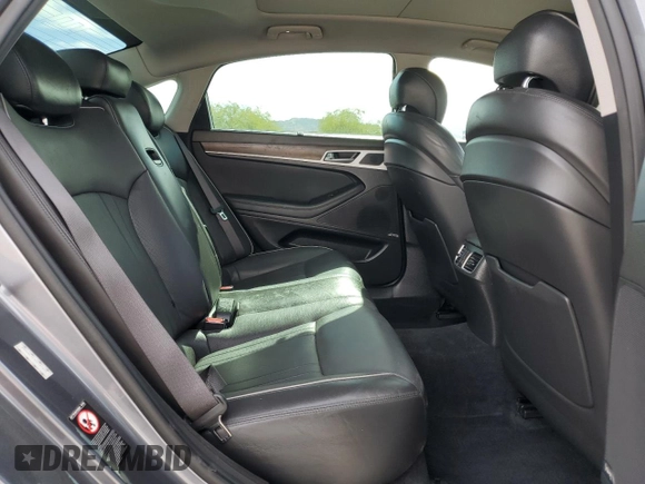 2017 Genesis G80 3.8L with VIN KMHGN4JE9HU167622, listed as a Copart auction lot 77700464 with 43,166 mi miles and Salvage Title. Bid and sale history available at DreamBid. Image 10.