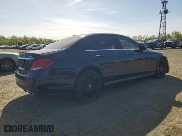 2017 Mercedes-Benz E-Class E 300 Luxury with VIN WDDZF4KBXHA236419, listed as a Copart auction lot 54842615 with Not Provided miles and Clean Title. Bid and sale history available at carsss.com. Image 3.