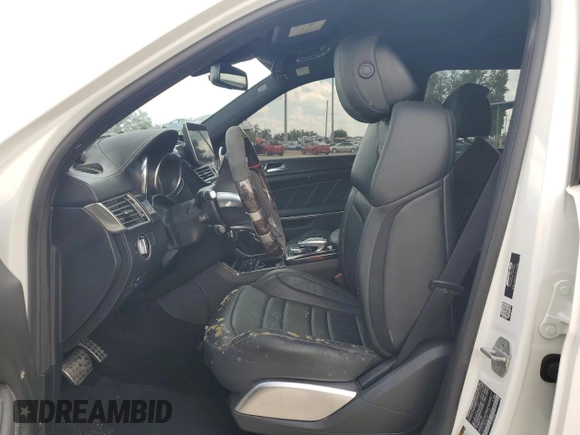 2017 Mercedes-Benz GLS with VIN 4JGDF7FE9HA871556, listed as a Copart auction lot 74017774 with 0 mi miles and Salvage Title. Bid and sale history available at carsss.com. Image 7.