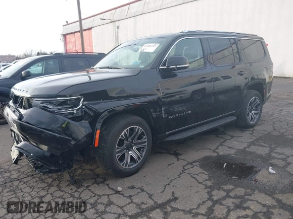 2024 Jeep Wagoneer Series II with VIN 1C4SJVBP1RS175162, listed as a IAAI auction lot 41481103 with 7,692 mi miles and . Bid and sale history available at DreamBid. Image 19.