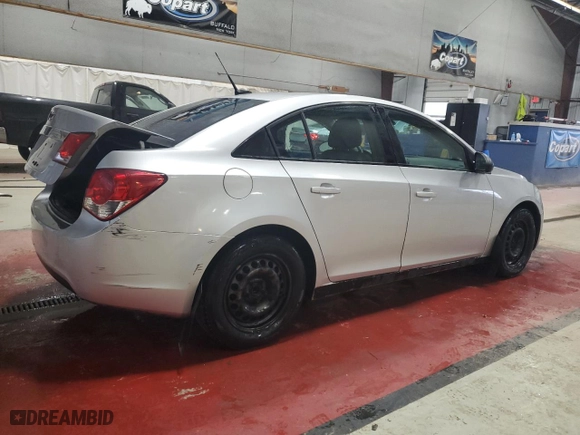 2014 Chevrolet Cruze LS with VIN 1G1PB5SGXE7283935, listed as a Copart auction lot 48990435 with 98,686 mi miles and Salvage Title. Bid and sale history available at carsss.com. Image 3.