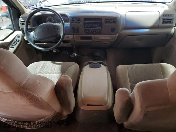 2002 Ford F-250 XL with VIN 1FTNW21L72EC87674, listed as a Copart auction lot 60322595 with Not provided miles and Salvage title. Bid and sale history available at DreamBid. Image 8.