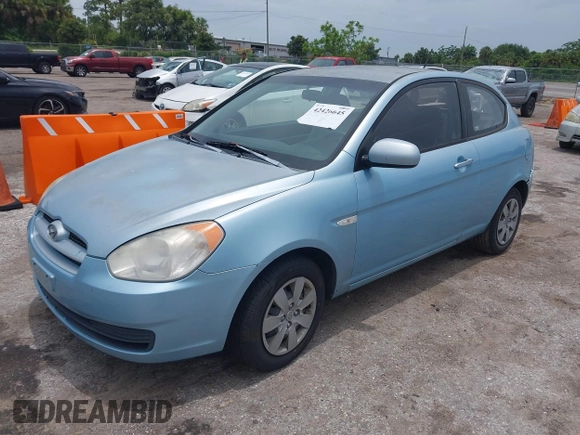 2010 Hyundai Accent GS with VIN KMHCM3AC6AU166878, listed as a IAAI auction lot 42426645 with 168,224 mi miles and . Bid and sale history available at DreamBid. Image 2.