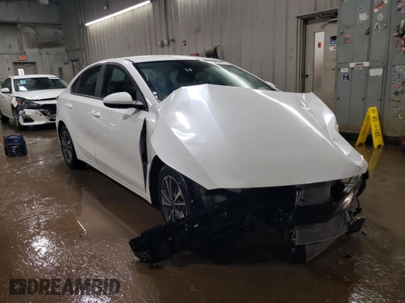 2023 Kia Forte LXS with VIN 3KPF24AD4PE646818, listed as a Copart auction lot 52518555 with Not Provided miles and Salvage Title. Bid and sale history available at carsss.com. Image 4.