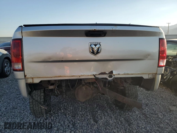 2010 Dodge Ram 3500 SLT with VIN 3D73Y3CLXAG133848, listed as a Copart auction lot 76120324 with 0 mi miles and Salvage Title. Bid and sale history available at carsss.com. Image 6.