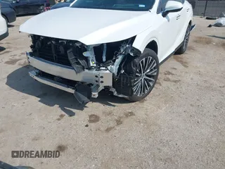 2025 Lexus RX 350h with VIN 2T2BBMCA7SC071814, listed as a IAAI auction lot 42322360 with 4,112 mi miles and . Bid and sale history available at DreamBid. Image 6.