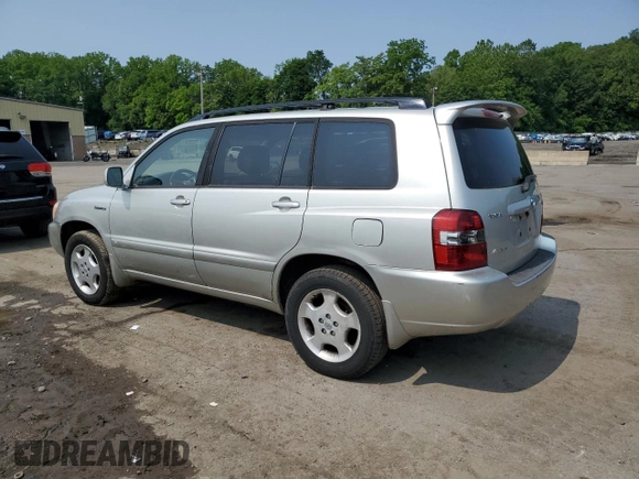 2005 Toyota Highlander z VIN JTEEP21A150081176, wystawiony jako Copart lot #60608585 z przebiegiem 218 821 mil mil oraz Czysty tytuł • Clean title. Historia ofert i sprzedaży dostępna na DreamBid. Obrazek 2.