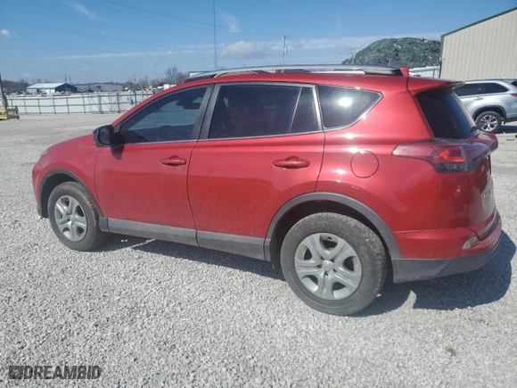 2017 Toyota RAV4 LE with VIN 2T3ZFREV3HW330527, listed as a Copart auction lot 46845535 with 107,784 mi miles and Salvage Title. Bid and sale history available at carsss.com. Image 2.
