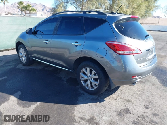 2013 Nissan Murano LE with VIN JN8AZ1MW7DW322852, listed as a IAAI auction lot 41574118 with 128,449 mi miles and . Bid and sale history available at DreamBid. Image 3.