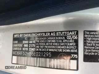 2006 Mercedes-Benz C 230 Sport with VIN WDBRF52H56E021295, listed as a IAAI auction lot 42148762 with 113,276 mi miles and . Bid and sale history available at carsss.com. Image 9.