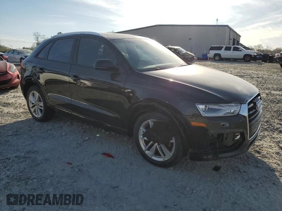 2018 Audi Q3 Premium with VIN WA1BCCFS8JR029814, listed as a Copart auction lot 49592265 with 71,038 mi miles and Salvage Title. Bid and sale history available at carsss.com. Image 4.