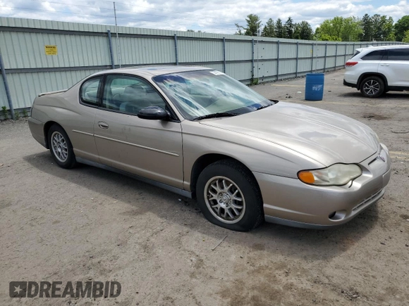 2002 Chevrolet Monte Carlo LS with VIN 2G1WW12E029125511, listed as a Copart auction lot 58428624 with 196,508 mi miles and Salvage Title. Bid and sale history available at carsss.com. Image 4.