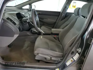 2010 Honda Civic LX with VIN 2HGFA1F53AH326745, listed as a Copart auction lot 54731085 with 196,697 mi miles and Clean Title. Bid and sale history available at DreamBid. Image 7.