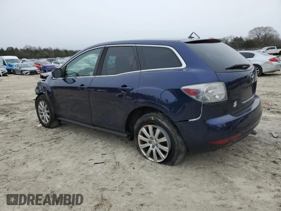 2011 Mazda CX-7 i Sport with VIN JM3ER2BM4B0366383, listed as a Copart auction lot 46000395 with 184,030 mi miles and Salvage Title. Bid and sale history available at carsss.com. Image 2.