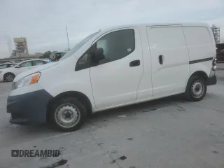 2016 Nissan NV200 S with VIN 3N6CM0KN7GK693160, listed as a Copart auction lot 50828395 with 124,742 mi miles and Salvage Title. Bid and sale history available at carsss.com. Image 1.