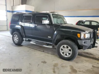 2007 Hummer H3 SUV with VIN 5GTDN13E678228038, listed as a Copart auction lot 54090005 with 181,102 mi miles and Clean Title. Bid and sale history available at carsss.com. Image 4.
