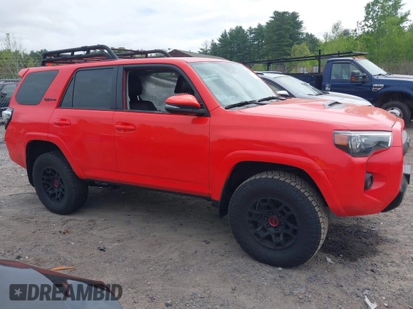 2023 Toyota 4Runner TRD Pro with VIN JTELU5JR8P6118540, listed as a IAAI auction lot 42262458 with 23,133 mi miles and . Bid and sale history available at DreamBid. Image 13.