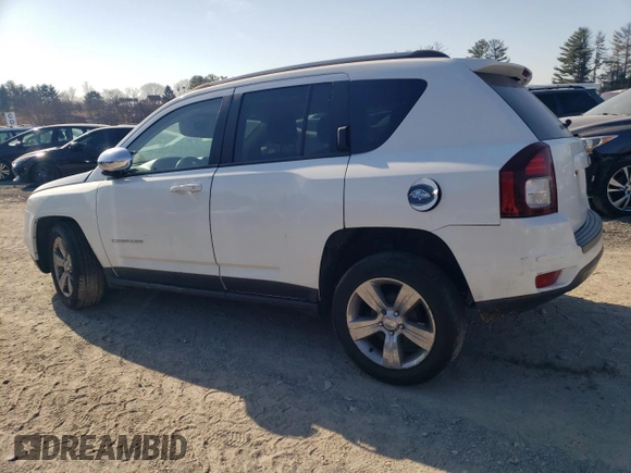 2017 Jeep Compass Sport with VIN 1C4NJCBA4HD130331, listed as a Copart auction lot 47929225 with 97,526 mi miles and Salvage Title. Bid and sale history available at carsss.com. Image 2.