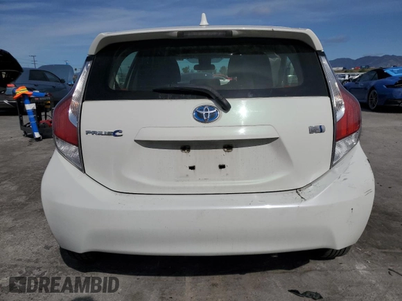 2016 Toyota Prius One with VIN JTDKDTB36G1138135, listed as a Copart auction lot 51421005 with 88,677 mi miles and Salvage Title. Bid and sale history available at carsss.com. Image 6.