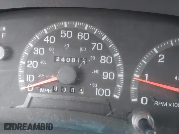 1998 Ford F-150 with VIN 1FTZX1868WKA44830, listed as a IAAI auction lot 41851933 with 240,813 mi miles and . Bid and sale history available at DreamBid. Image 7.