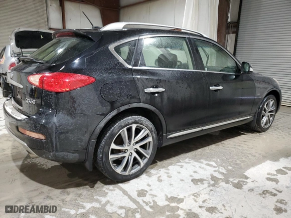 2017 Infiniti QX50 with VIN JN1BJ0RR1HM414077, listed as a Copart auction lot 51572125 with 66,425 mi miles and Salvage Title. Bid and sale history available at carsss.com. Image 3.