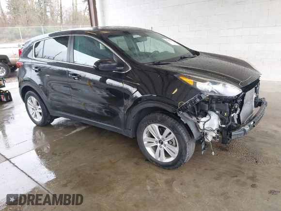 2017 Kia Sportage LX with VIN KNDPMCAC6H7084387, listed as a IAAI auction lot 41860593 with 67,372 mi miles and . Bid and sale history available at carsss.com. Image 1.