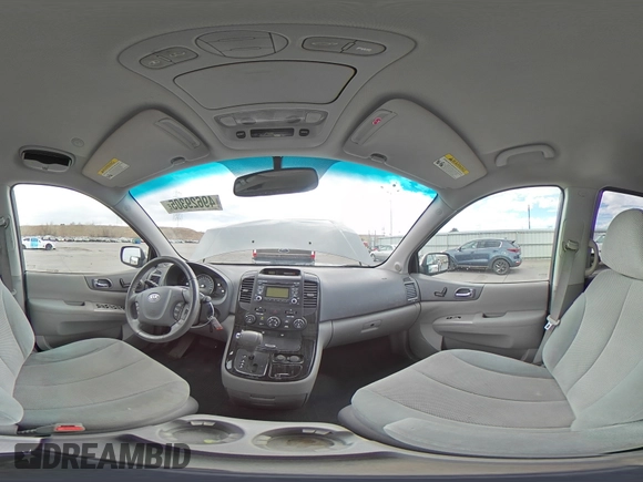 2012 Kia Sedona EX with VIN KNDMH4C76C6445077, listed as a Copart auction lot 49629305 with 184,377 mi miles and Salvage Title. Bid and sale history available at carsss.com. Image 16.