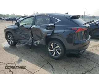 2019 Lexus NX 300 with VIN JTJBARBZ1K2210620, listed as a Copart auction lot 58600295 with 48,730 mi miles and Salvage title. Bid and sale history available at DreamBid. Image 2.