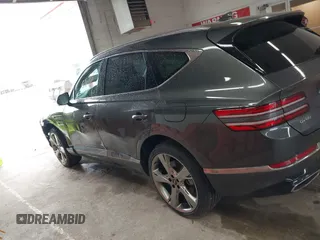 2023 Genesis GV80 with VIN KMUHBDSBXPU112470, listed as a IAAI auction lot 42326878 with 28,302 mi miles and . Bid and sale history available at DreamBid. Image 14.