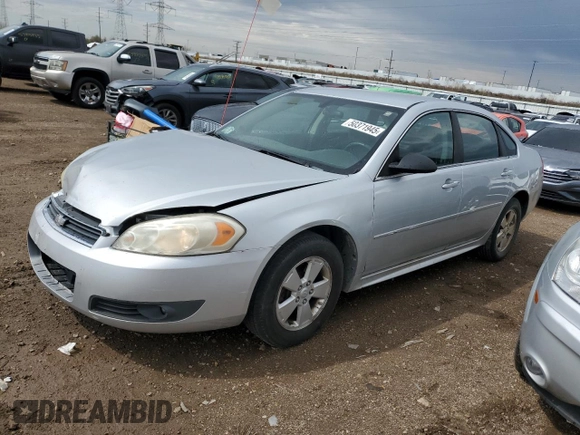 2010 Chevrolet Impala LT with VIN 2G1WB5EK0A1218448, listed as a Copart auction lot 50371945 with 167,017 mi miles and Salvage Title. Bid and sale history available at DreamBid. Image 1.