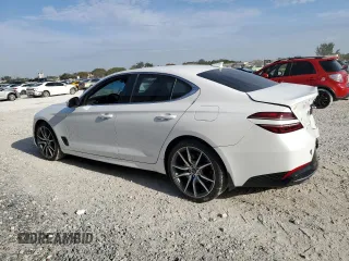 2023 Genesis G70 2.0T z VIN KMTG34TA0PU134125, wystawiony jako Copart lot #52253545 z przebiegiem 11 077 mil mil oraz Szkoda całkowita • Salvage title. Historia ofert i sprzedaży dostępna na DreamBid. Obrazek 2.