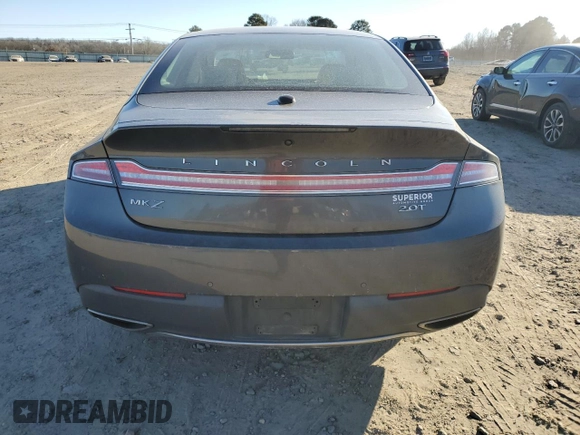 2019 Lincoln MKZ Standard with VIN 3LN6L5A93KR607763, listed as a Copart auction lot 41939105 with 81,256 mi miles and Salvage Title. Bid and sale history available at carsss.com. Image 6.