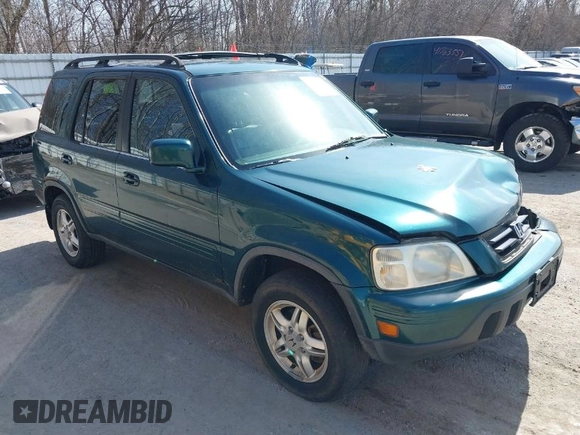 2001 Honda CR-V SE with VIN JHLRD18711S015053, listed as a IAAI auction lot 41769974 with 172,789 mi miles. Bid and sale history available at carsss.com. Image 1.