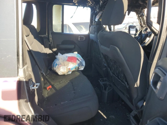 2021 Jeep Wrangler Unlimited Rubicon with VIN 1C4HJXFN5MW513999, listed as a Copart auction lot 46150685 with Not Provided miles and Salvage Title. Bid and sale history available at DreamBid. Image 11.