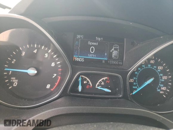 2016 Ford Escape SE with VIN 1FMCU9GX4GUC09491, listed as a Copart auction lot 55818555 with 133,900 mi miles and Clean Title. Bid and sale history available at DreamBid. Image 9.