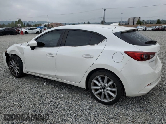 2017 Mazda 3 Grand Touring with VIN JM1BN1M35H1122136, listed as a Copart auction lot 54458755 with 62,515 mi miles and Salvage Title. Bid and sale history available at DreamBid. Image 2.