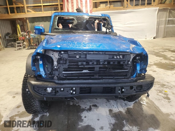 2024 Ford Bronco Outer Banks with VIN 1FMDE8BH1RLA25405, listed as a Copart auction lot 80119194 with 1,499 mi miles and Salvage Title. Bid and sale history available at carsss.com. Image 5.